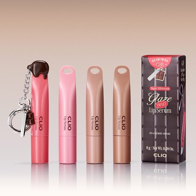 Glaze Lip Serum 01 Soft Fig (-)